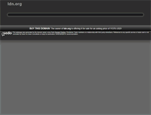 Tablet Screenshot of ldn.org